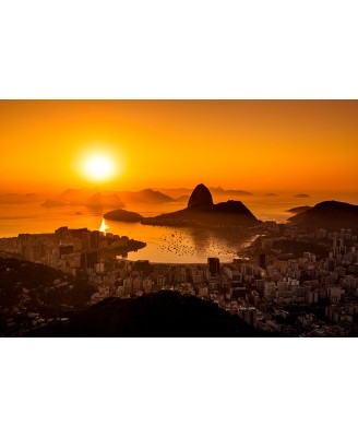 Rio - Ipanema Beach Sunset