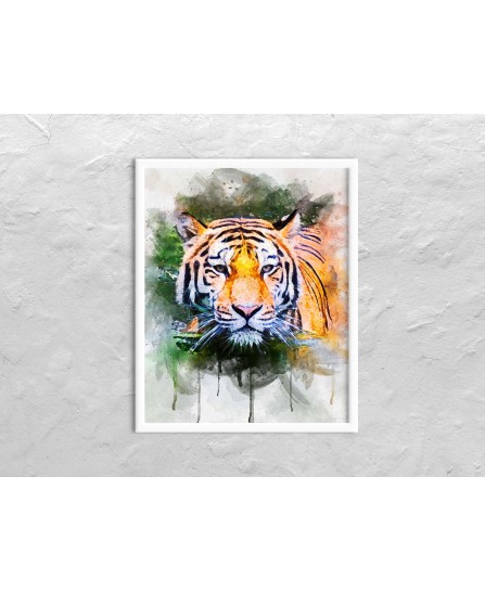 Тiger - watercolor painting Тiger - watercolor painting