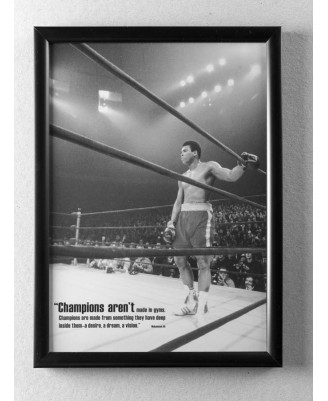 Muhammad Ali (Champions) - framed 20x30cm Muhammad Ali (Champions) - framed 20x30cm