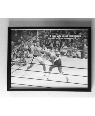 Muhammad Ali (Courage) - framed 20x30cm Muhammad Ali (Courage) - framed 20x30cm