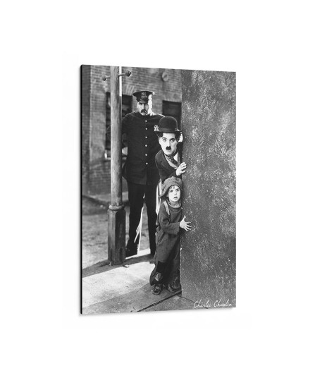 Charlie Chaplin in “The Kid” - canvas print