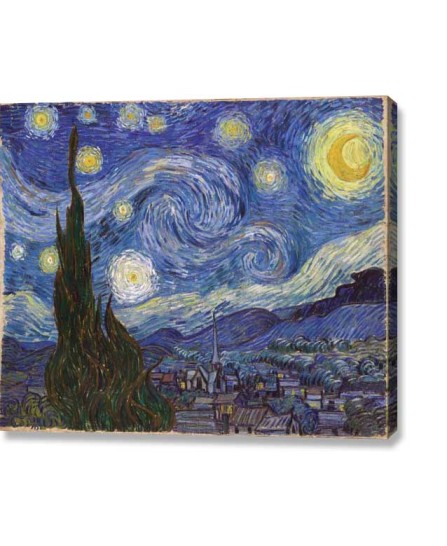 Van Gogh - Starry Night (canvas print) Van Gogh - Starry Night (canvas print)