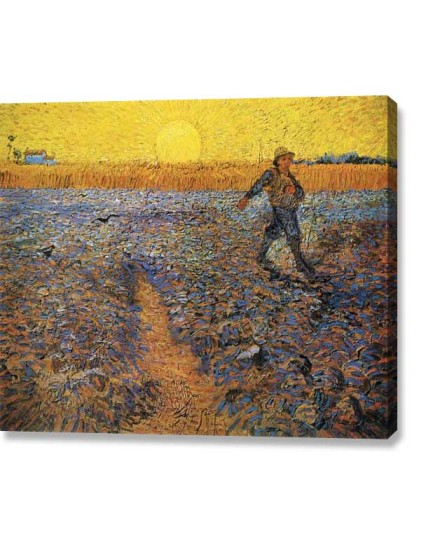Van Gogh - The Sower 1888 (canvas print) Van Gogh - The Sower 1888 (canvas print)