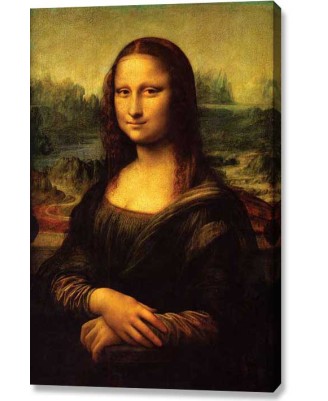 Leonardo Da Vinci - Mona Lisa (canvas print) Leonardo Da Vinci - Mona Lisa (canvas print)