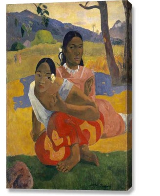 Paul Gauguin - When Will You Marry? (canvas print) Paul Gauguin - When Will You Marry? (canvas print)