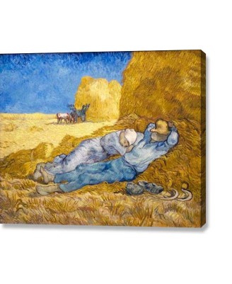 Van Gogh - Noon Rest from Work (canvas print)