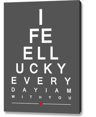 I Feel Lucky (canvas print) I Feel Lucky (canvas print)