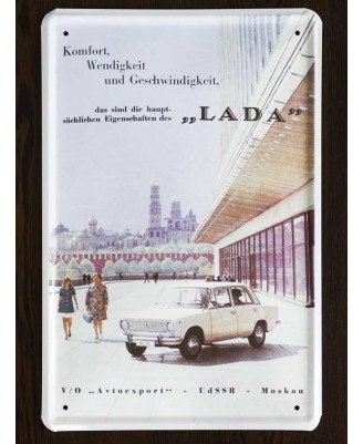 Lada 1200 (VAZ 2101) - tin sign 20x30cm