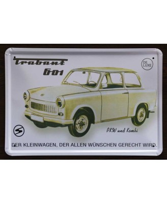 Trabant 601 - tin sign 20x30cm Trabant 601 - tin sign 20x30cm