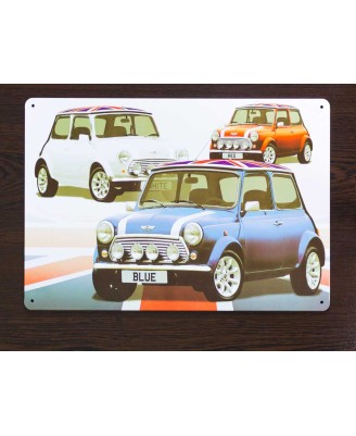 Mini Cooper - tin sign 20x30cm Mini Cooper - tin sign 20x30cm