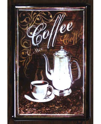 Coffee - tin sign 20x30cm