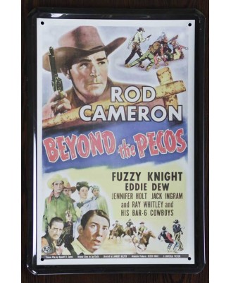 Beyond the Pecos (1945) - метална табела 20х30см Beyond the Pecos (1945) - метална табела 20х30см