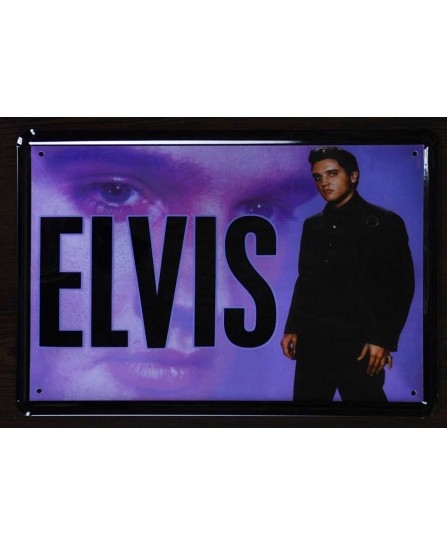 Елвис Пресли (ELVIS) - метална табела 20х30см