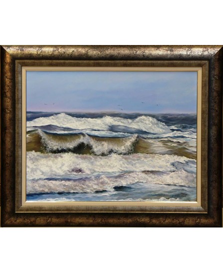 Seascape 007 - Oil on canvas 60x46cm