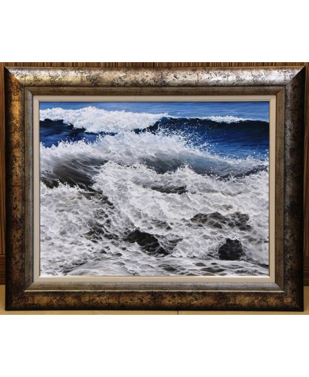 Seascape 009 - Oil on canvas 60x46cm