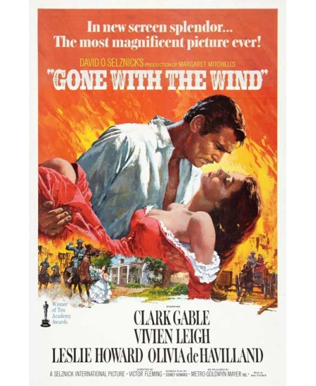Gone with the wind (vintage movie poster) Gone with the wind (vintage movie poster)