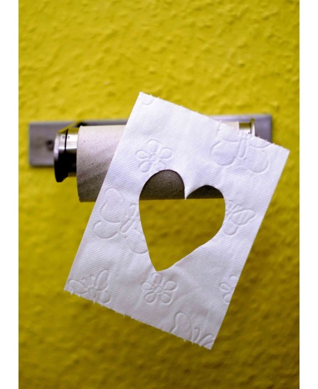 Toilet Paper Heart