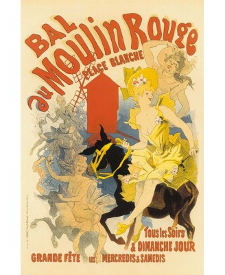 Jules Chéret - Bal du Moulin Rouge