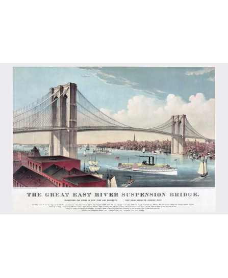 New York - Brooklyn Bridge (1883)