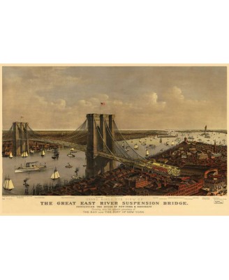 Ню Йорк - Brooklyn Bridge Ню Йорк - Brooklyn Bridge