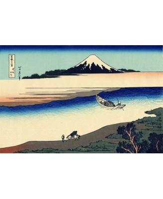 Katsushika Hokusai - Tama River in Musashi Province Katsushika Hokusai - Tama River in Musashi Province