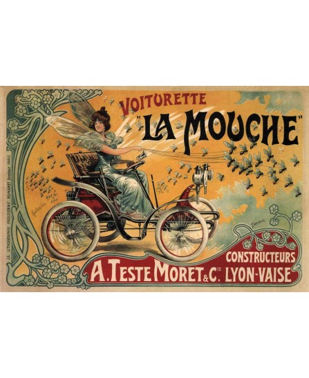 La Mouche - vintage poster