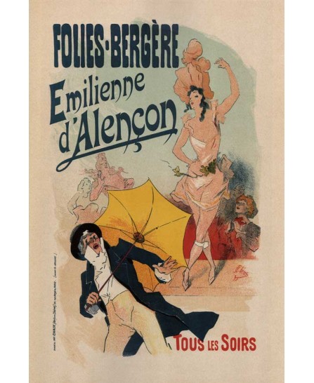 Жул Шере - Emilienne d'Alencon