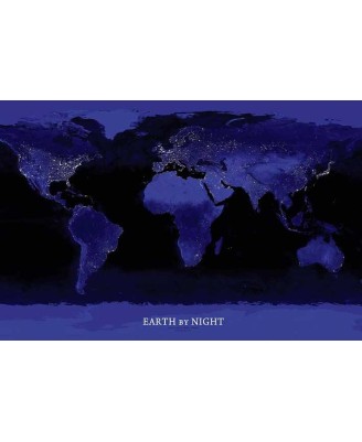 Earth by Night Earth by Night