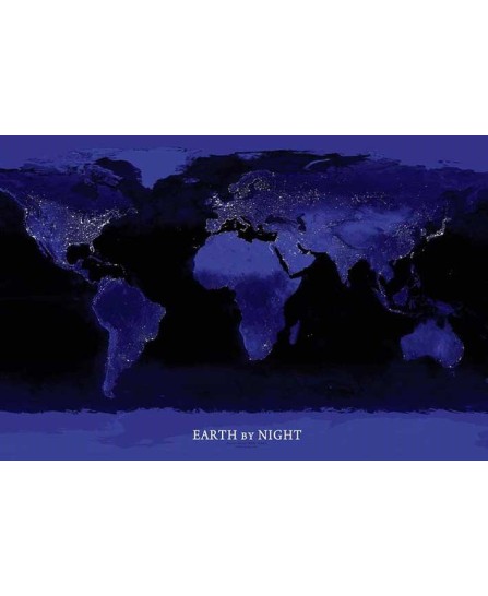 Earth by Night Earth by Night