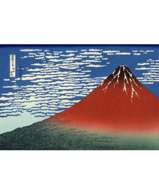 Кацушика Хокусай - Red Fuji