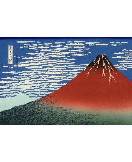 Кацушика Хокусай - Red Fuji