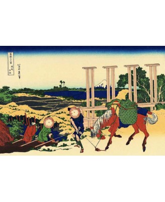 Кацушика Хокусай - Senju, Musashi Province Кацушика Хокусай - Senju, Musashi Province