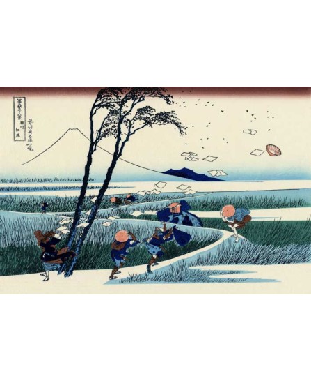 Кацушика Хокусай - Ejiri in Suruga Province Кацушика Хокусай - Ejiri in Suruga Province