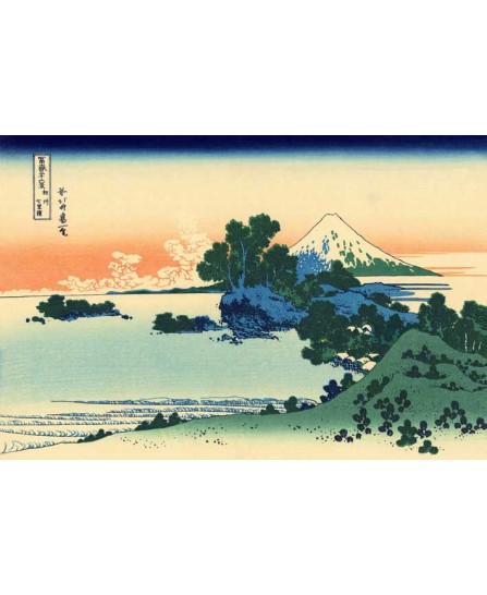 Кацушика Хокусай - Shichiri beach in Sagami Province Кацушика Хокусай - Shichiri beach in Sagami Province
