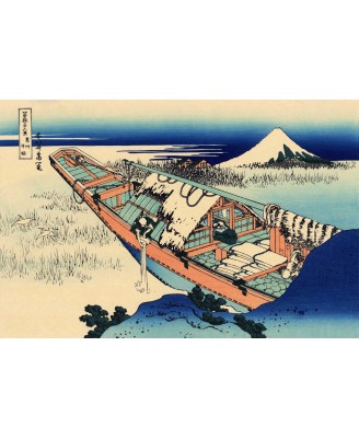 Кацушика Хокусай - Ushibori in Hitachi Province Кацушика Хокусай - Ushibori in Hitachi Province