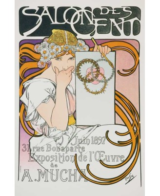 Alphonse Mucha - Salon Des Cent (1897)