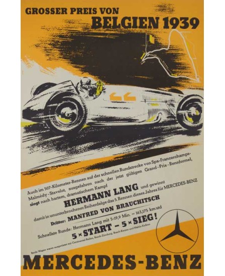 Mercedes Benz - Belgian Grand Prix (1939) Mercedes Benz - Belgian Grand Prix (1939)