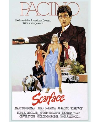 Scarface (Pacino) - 40x60cm