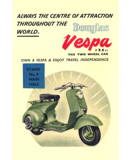 Vespa (vintage poster)