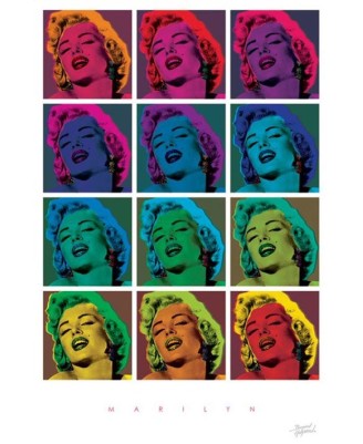 Marilyn Monroe - Pop Art Squares Marilyn Monroe - Pop Art Squares