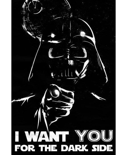 Star Wars - I Want you for the Dark Side (61x91,5cm) Star Wars - I Want you for the Dark Side (61x91,5cm)