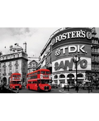Лондон - Piccadilly Circus (Red Buses)