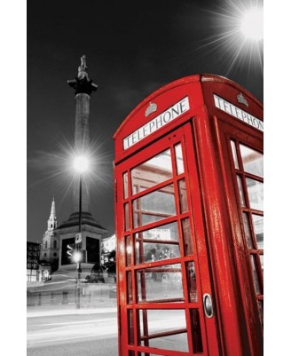 London - Red Telephone Box (Trafalgar Square) London - Red Telephone Box (Trafalgar Square)