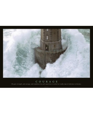 Motivational Poster - Courage Motivational Poster - Courage