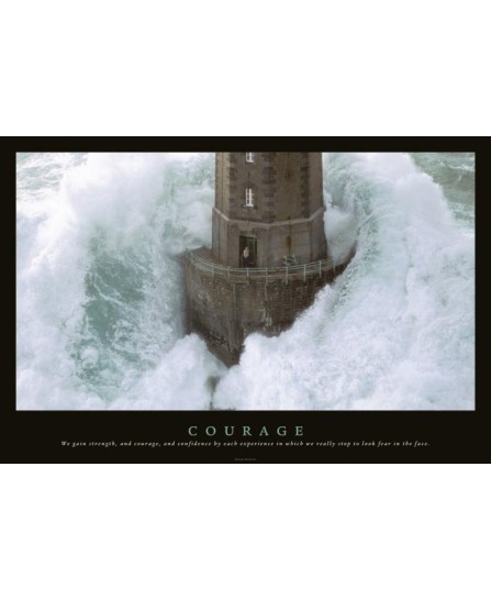 Motivational Poster - Courage Motivational Poster - Courage