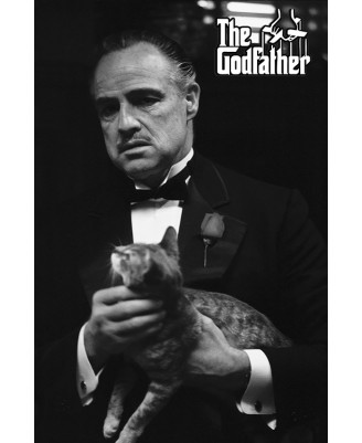 The Godfather - Cat (BW) The Godfather - Cat (BW)