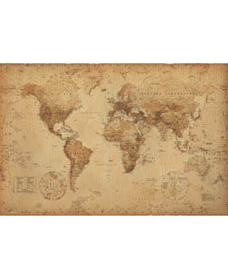 Карта на Света (Antique-Vintage Style) Карта на Света (Antique-Vintage Style)
