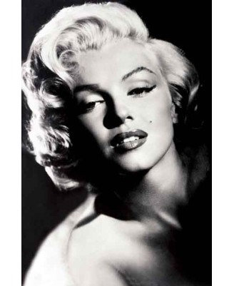 Marilyn Monroe - Black & White Photo Portrait Marilyn Monroe - Black & White Photo Portrait