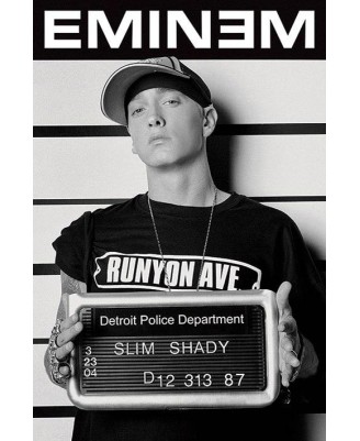 Eminem (Mugshot) - BW