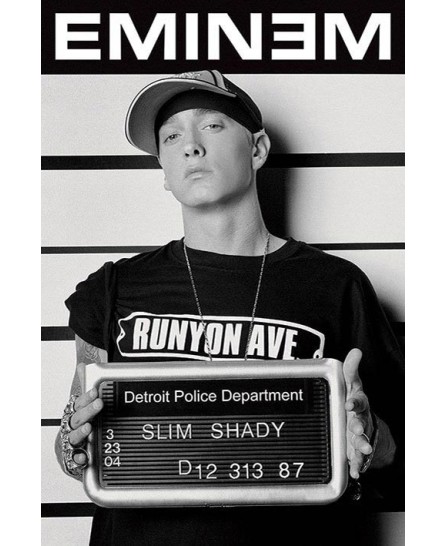Eminem (Mugshot) - BW
